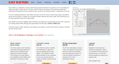 Desktop Screenshot of easyrafters.com